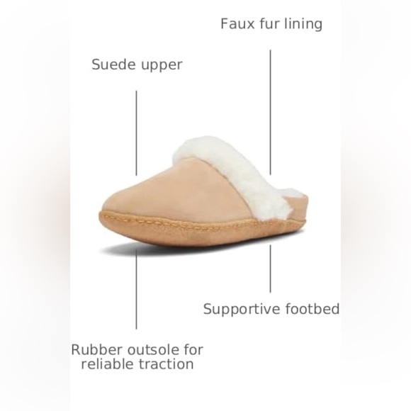 Sorel Women's Cozy Tan and Cream Slippers - Picture 4 of 12